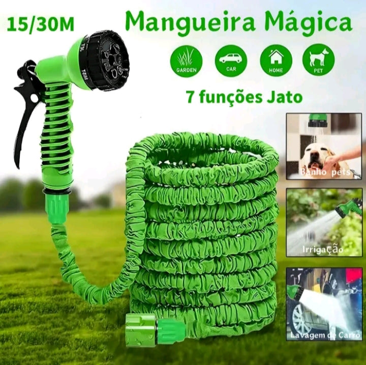 "Mangueira Flexível Dobrável 30 Metros"