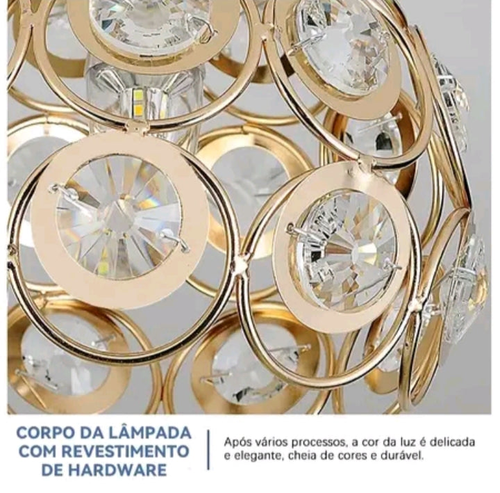 Luminária de teto elegante e funcional